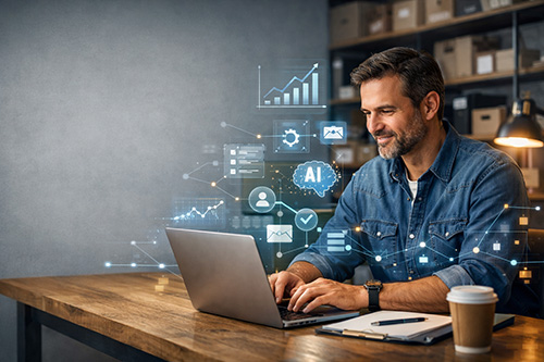 AI is becoming a powerful growth tool for small and midsize businesses, helping reduce inefficiencies, improve sales, and strengthen financial decision-making. Those who adopt it strategically can unlock capacity, increase profitability, and compete at a higher level without adding overhead.
