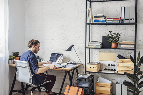 It’s important to set up your home office appropriately so you can be as productive as possible. Here are three ways to maximize your home office space.