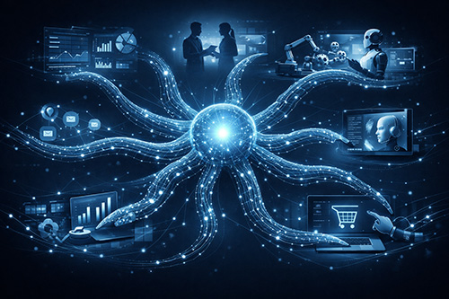 AI’s true advantage isn’t replacing human intelligence, but enhancing coordination across teams. Organizations that distribute decision-making, share information openly, and act quickly will outperform those stuck in slow, centralized structures.