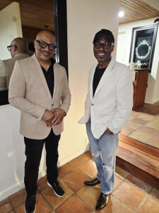 Grant McGaugh (left), CEO of 5 STAR BDM and Senior Managing Director at Cornhusker Capital, with Anthony Weeks (right), Managing Director at SEDI-CASE